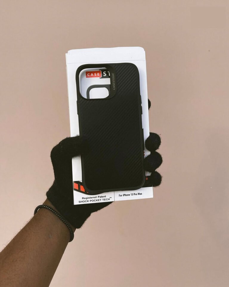Black Carbon Fibre Cases