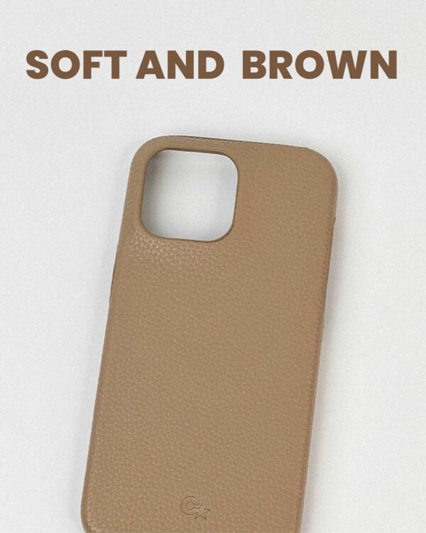 Brown Leather Phone Cases