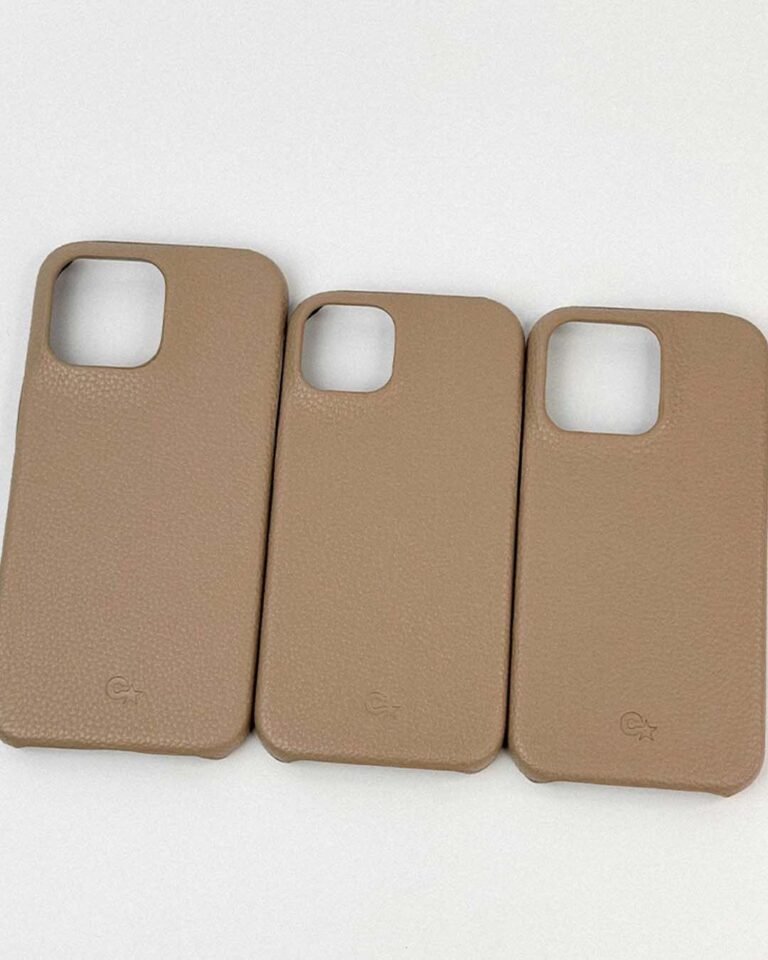 Brown Leather Phone Cases