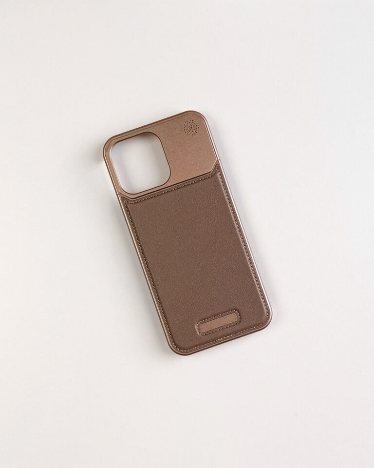 Aromatherapy Luxury Phone Case For 16 Pro Max - Desert Gold