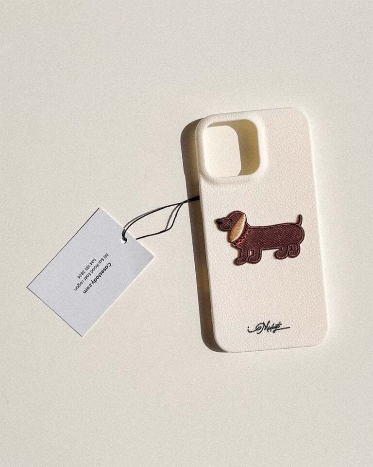 Doxie White Phone Case