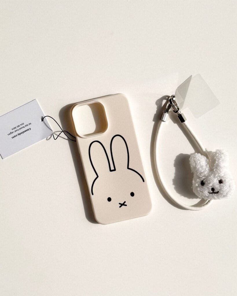 Fluffy Bunny Phone Case