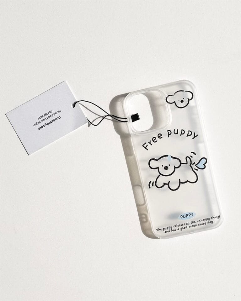 Good Mood Pup Phone Case