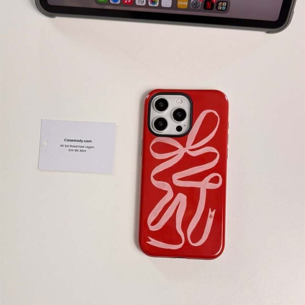 Loop Script Phone Case