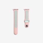 Pink & Mint Sport Band for Apple Watch (Perforated Design)