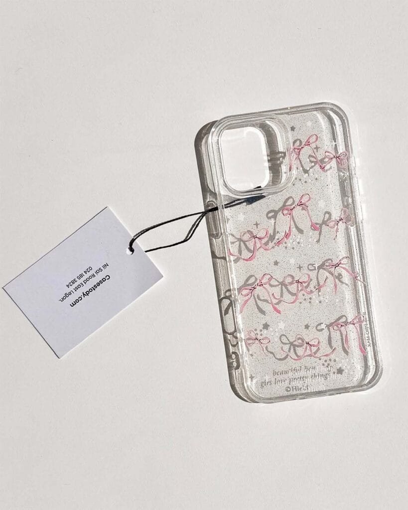 Sparkly Ribbon Case
