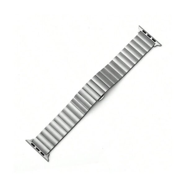 Stainless Steel Apple Watch Strap Silver