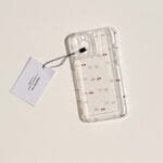 Transparent Cherry Bow Phone Case