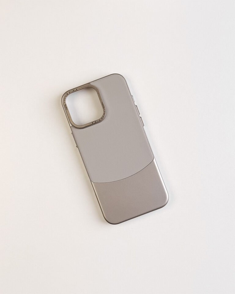 Two-Tone Titanium Phone Case