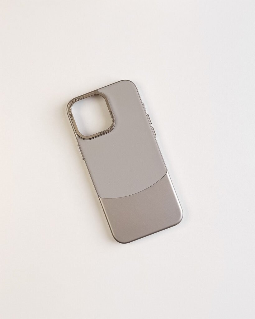 Two-Tone Titanium Phone Case