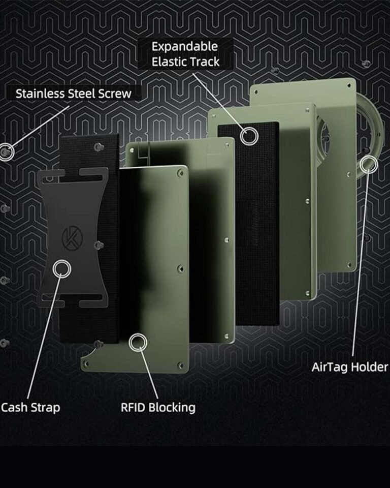 Slim Minimalist RFID Blocking Air Tag CardHolder