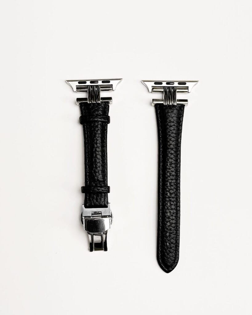 Ladies Black Apple Watch Straps