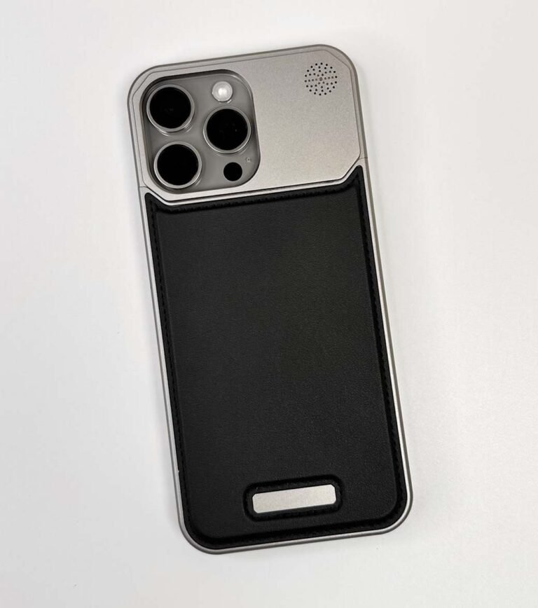 Aromatherapy Luxury Phone Case - Black
