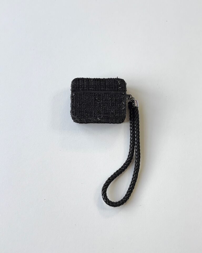 Midnight Tweed Airpods Case