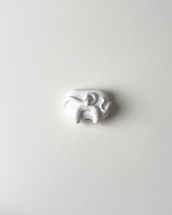 White Venom Airpod Case
