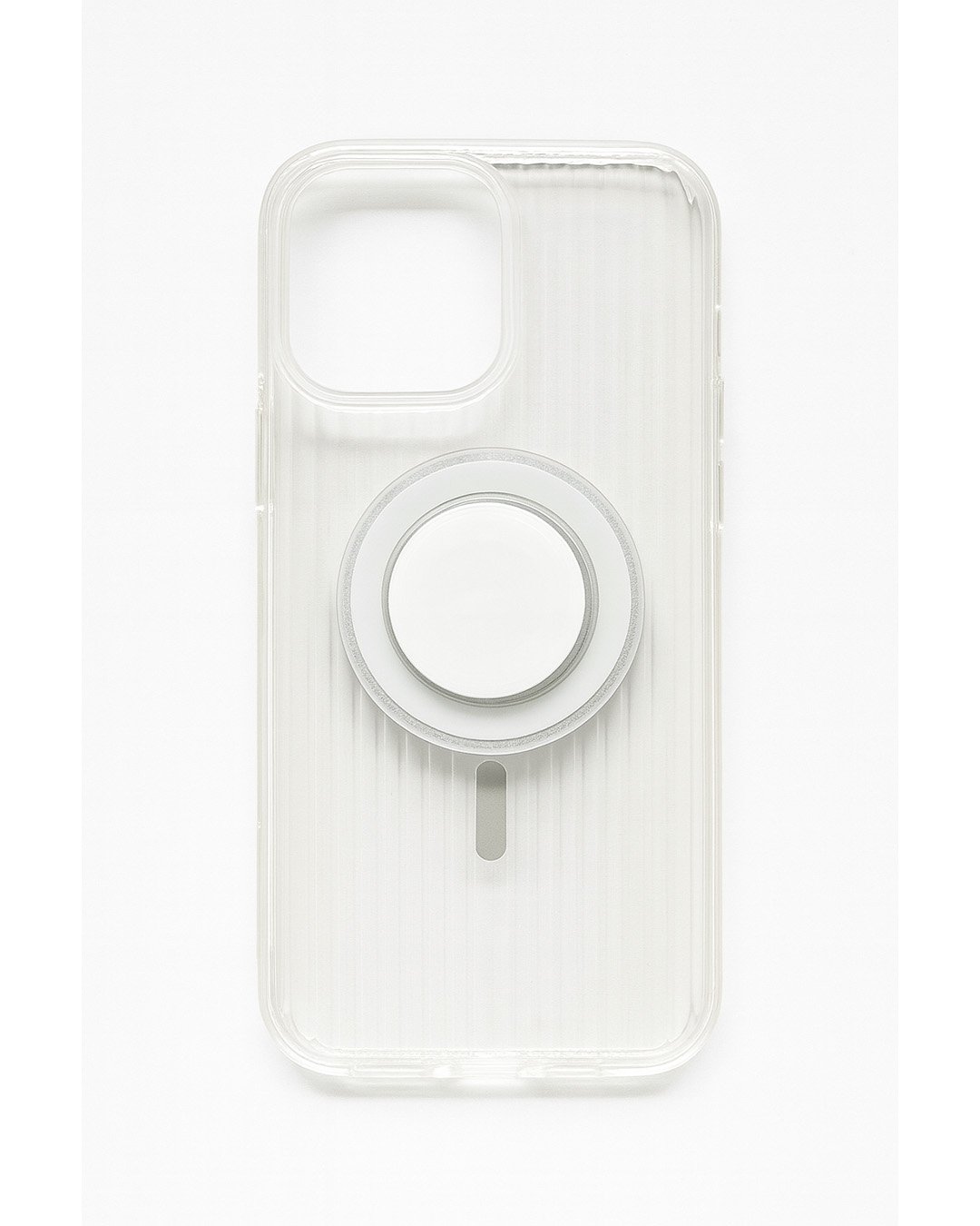 Transparent Case With Popsocket - 16 Pro Max