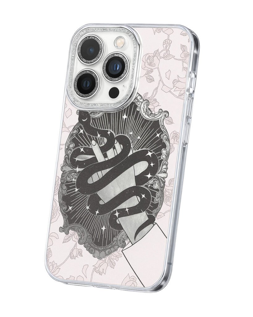 Flower Serpent iPhone Case - 16 Pro Max