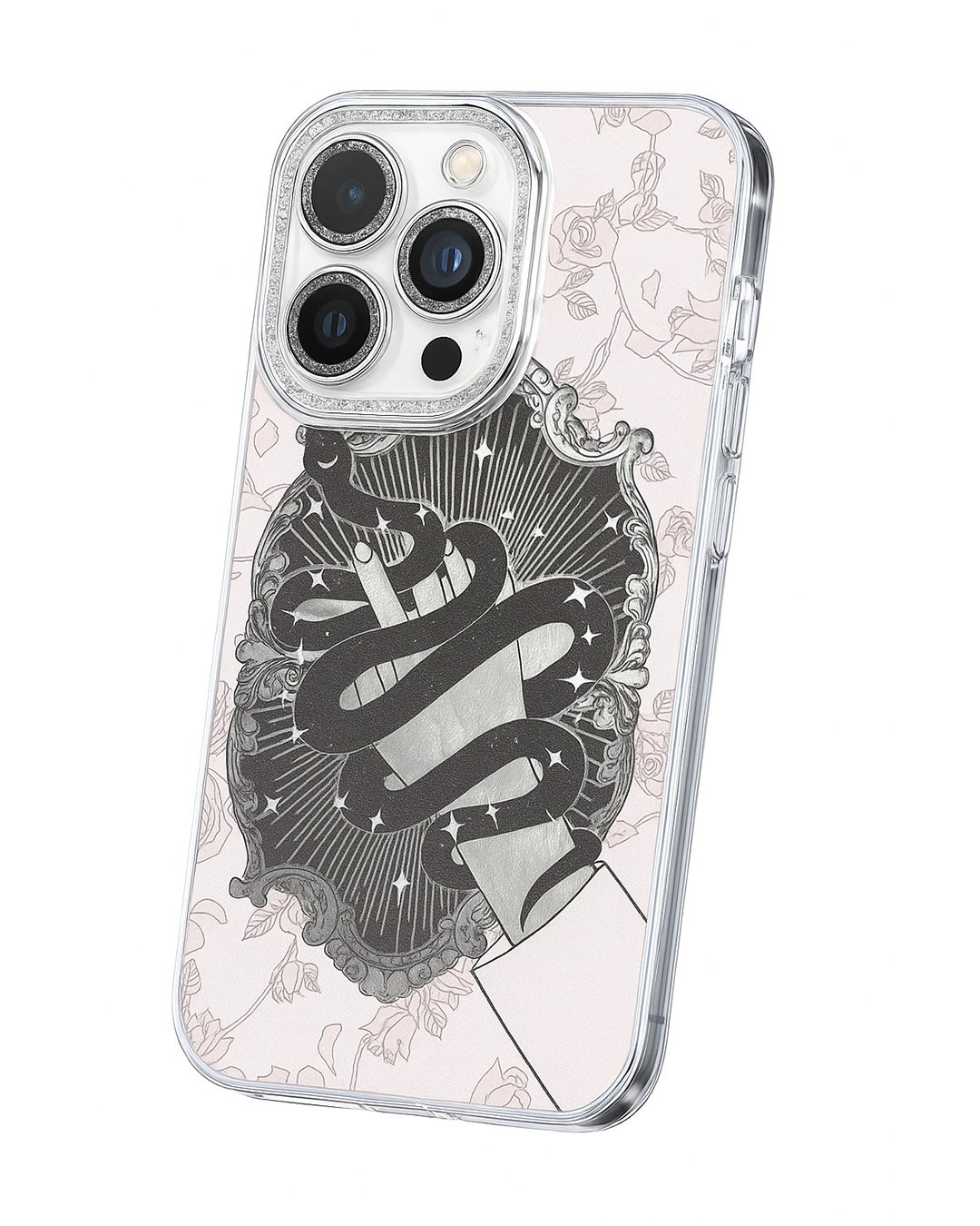 Flower Serpent iPhone Case - 16 Pro Max