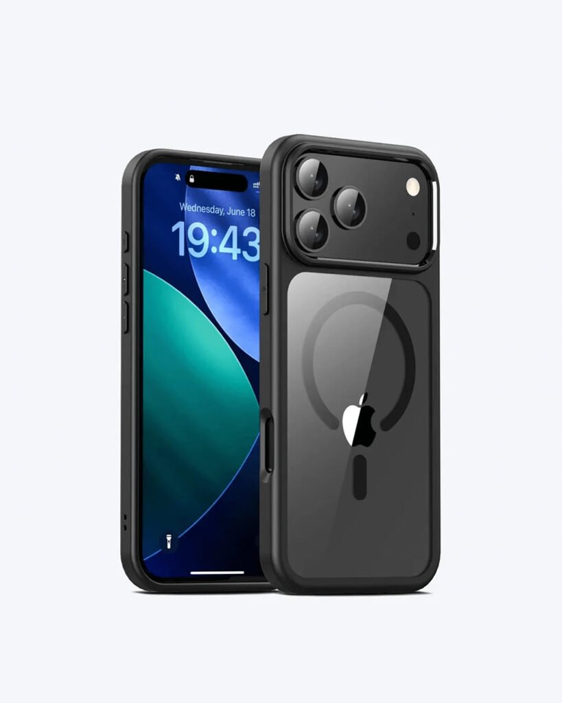 Black Clear Magsafe iPhone Case - 17 Pro Max