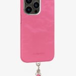 Pink Suede Case For iPhone 16 Pro Max