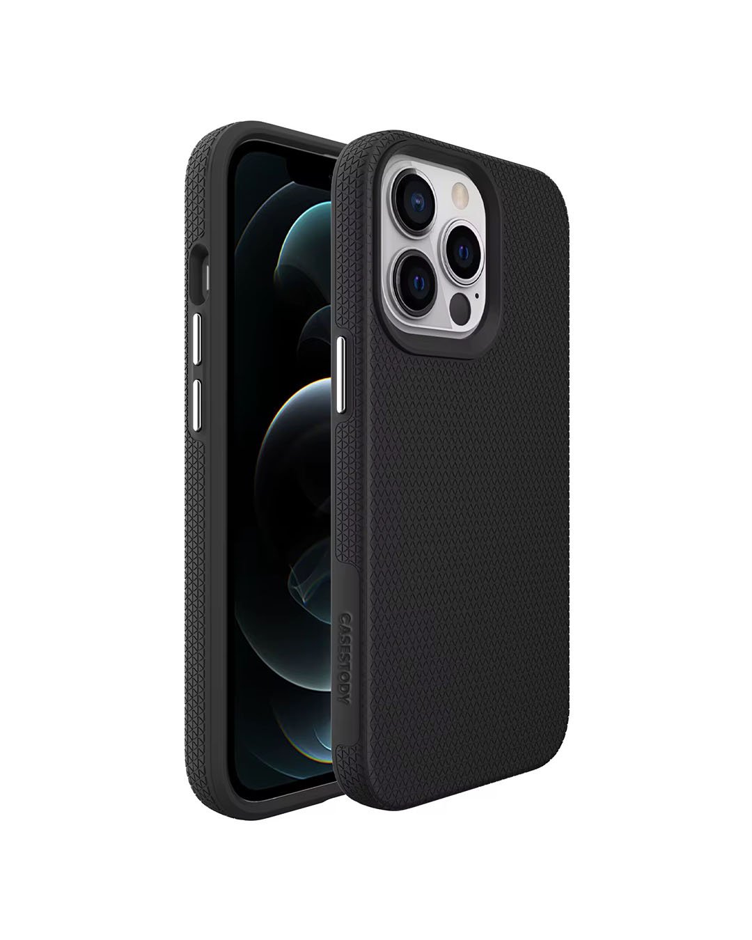 2-in-1 Grip iPhone Case with Dual-Layer Protection, Raised Edges, Anti-Scratch, and Comfortable Grip