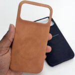 Leather Magsafe Case for 17 Pro Max