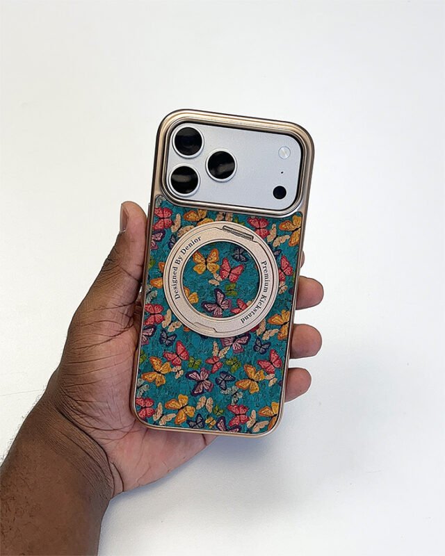 Butterfly Pattern Case  for 17 Pro Max