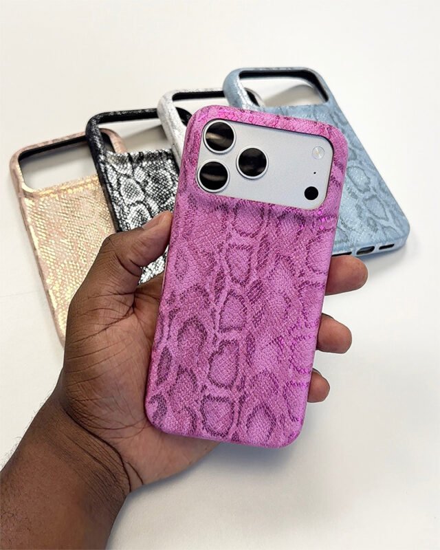 Exotic Skin Case for 17 Pro Max