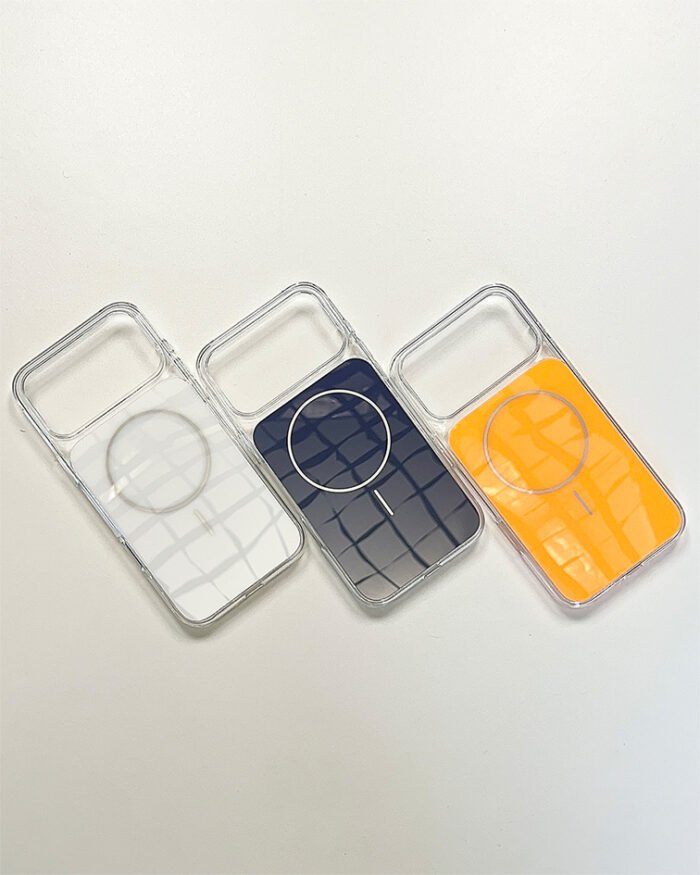 Glass Clear Case for 17 Pro Max