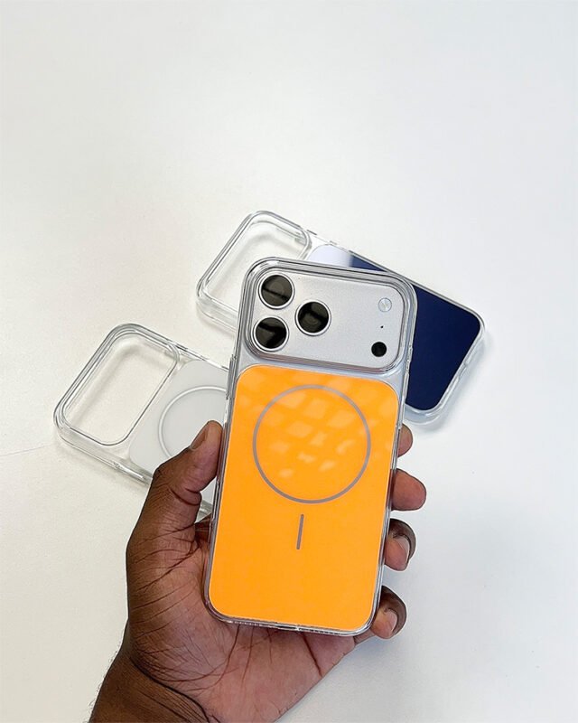 Glass Clear Case for 17 Pro Max
