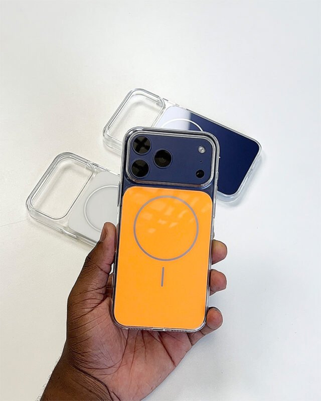 Glass Clear Case for 17 Pro Max