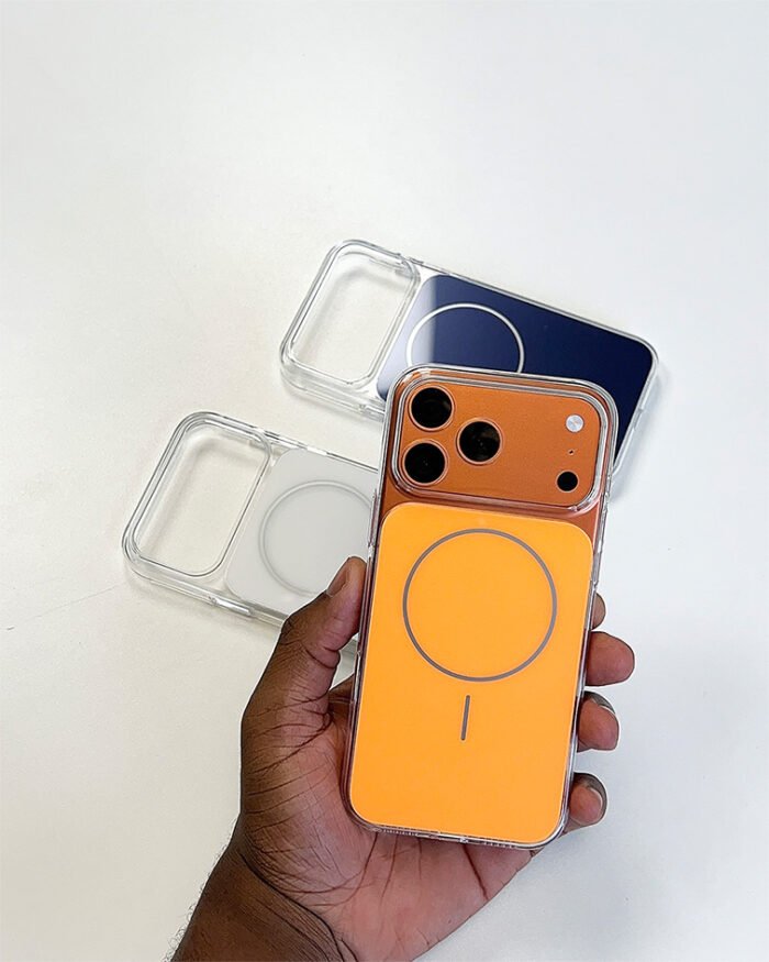 Glass Clear Case for 17 Pro Max