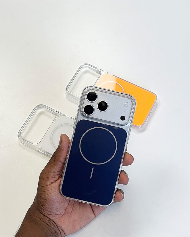 Glass Clear Case for 17 Pro Max