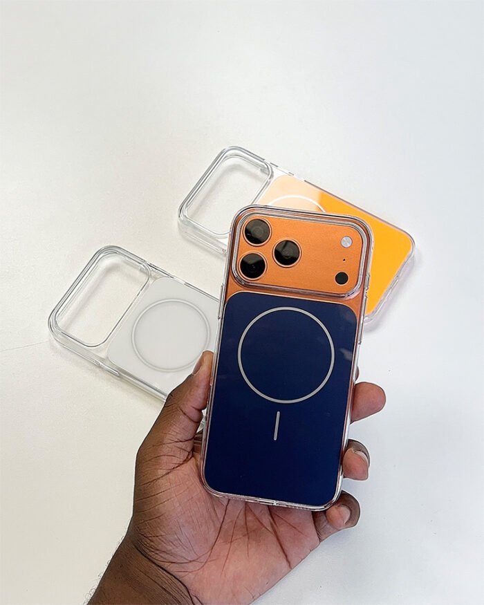 Glass Clear Case for 17 Pro Max