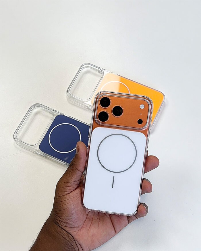 Glass Clear Case for 17 Pro Max