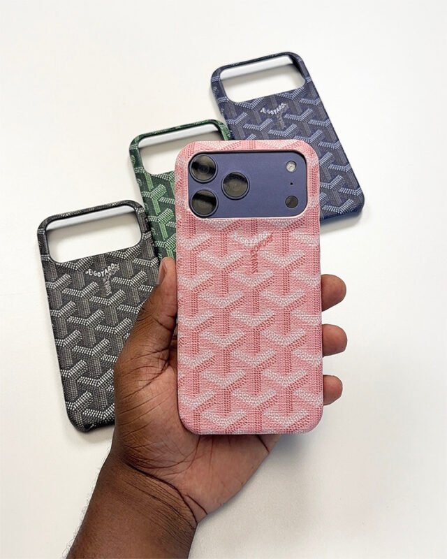 Goyard Case for 17 Pro Max