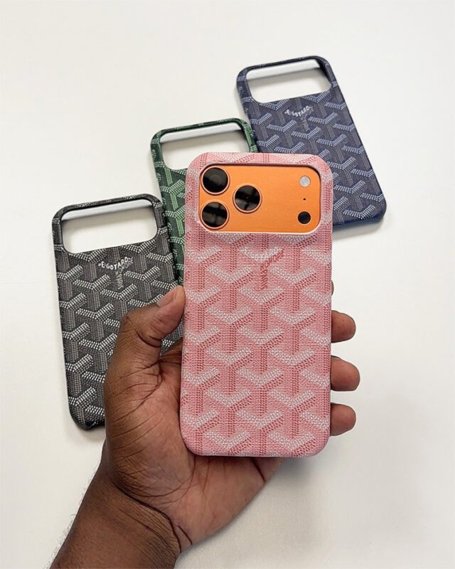 Goyard Case for 17 Pro Max