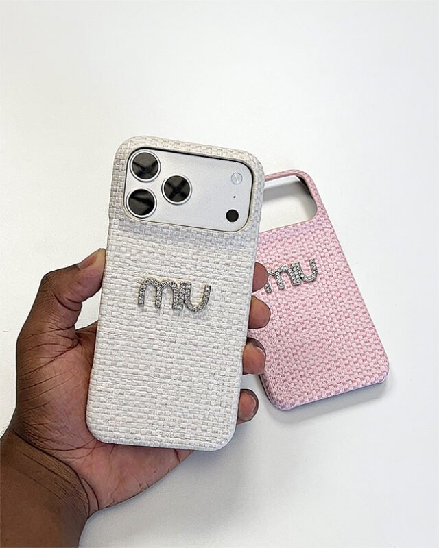 Miu Woven Case for 17 Pro Max