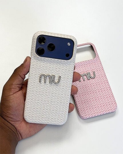 Miu Woven Case for 17 Pro Max - Image 4