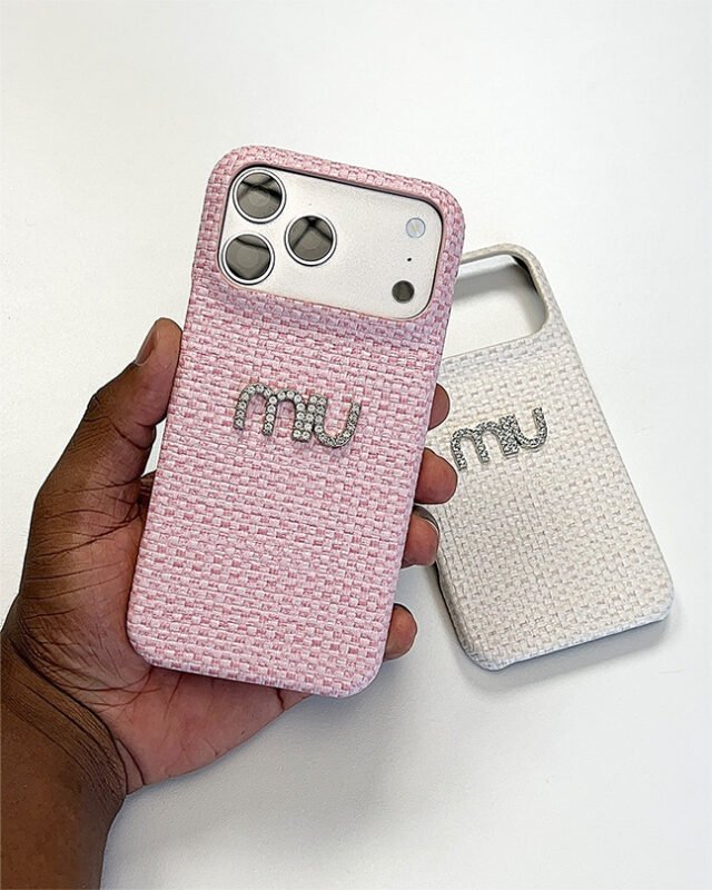 Miu Woven Case for 17 Pro Max