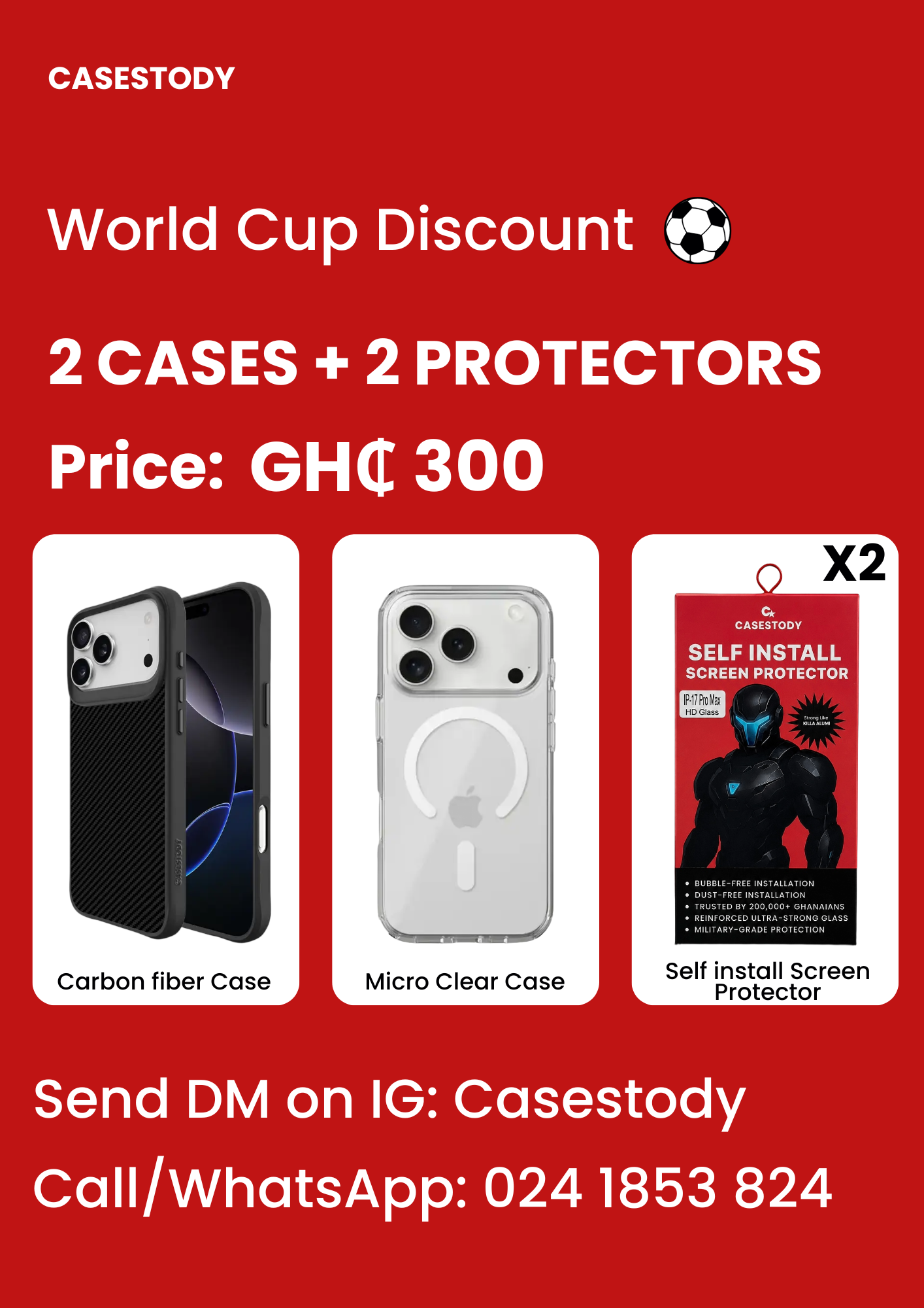 Casestody bundle World Cup Bundle ⚽️⚽️ - Image 1