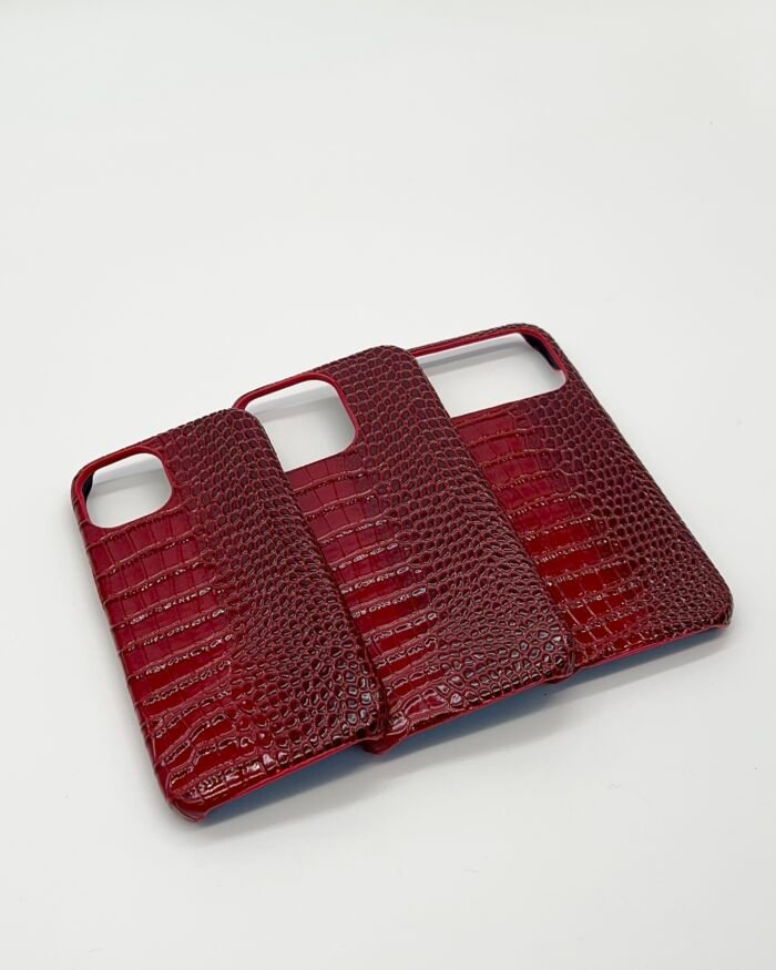 Timsah Edgeless Case ( 2 Shades of Red )