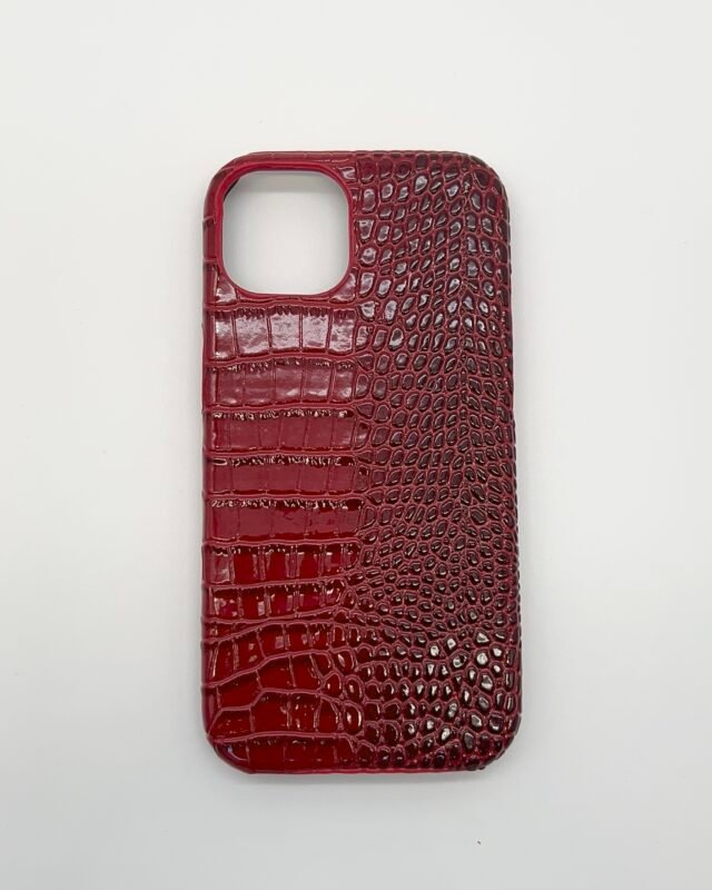 Timsah Edgeless Case ( 2 Shades of Red )