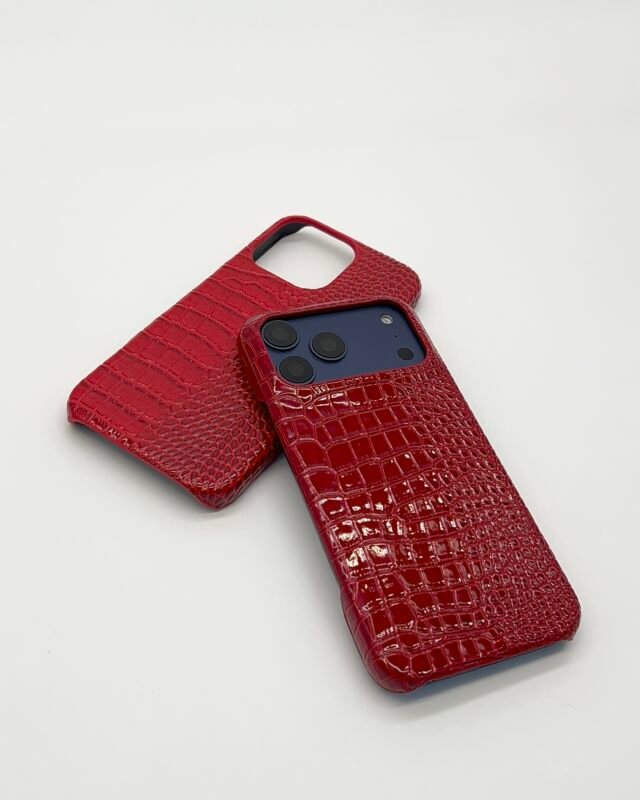 Timsah Edgeless Case (Dark Red)