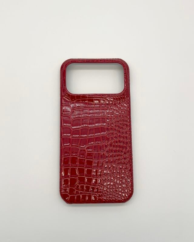 Timsah Edgeless Case (Dark Red)