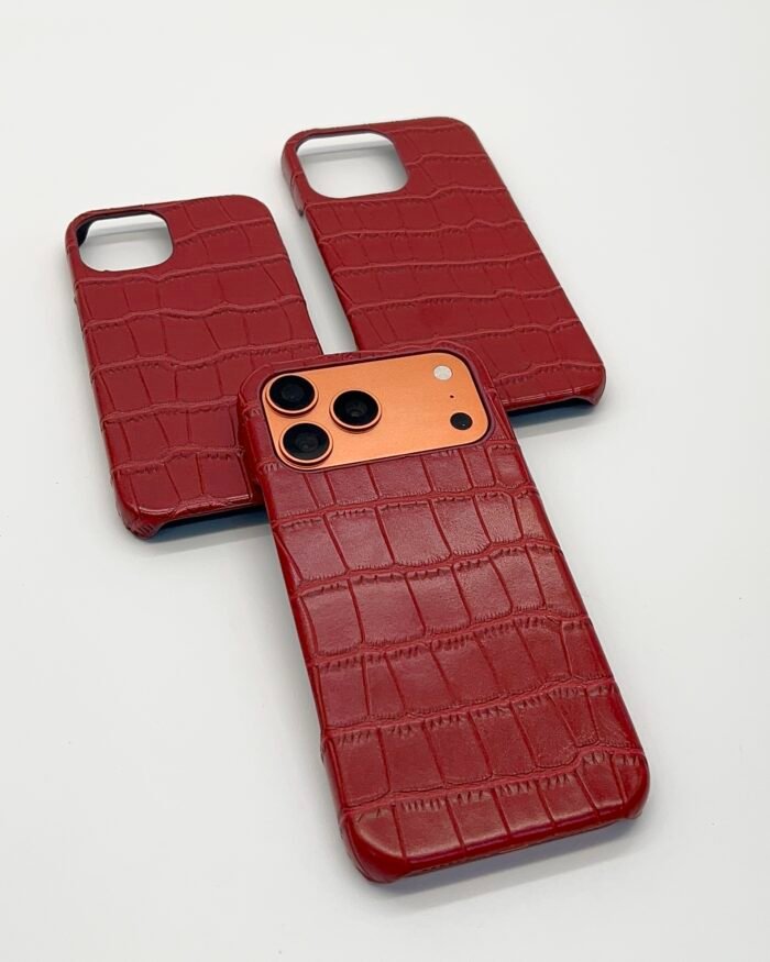Timsah Patterned Case (Red)