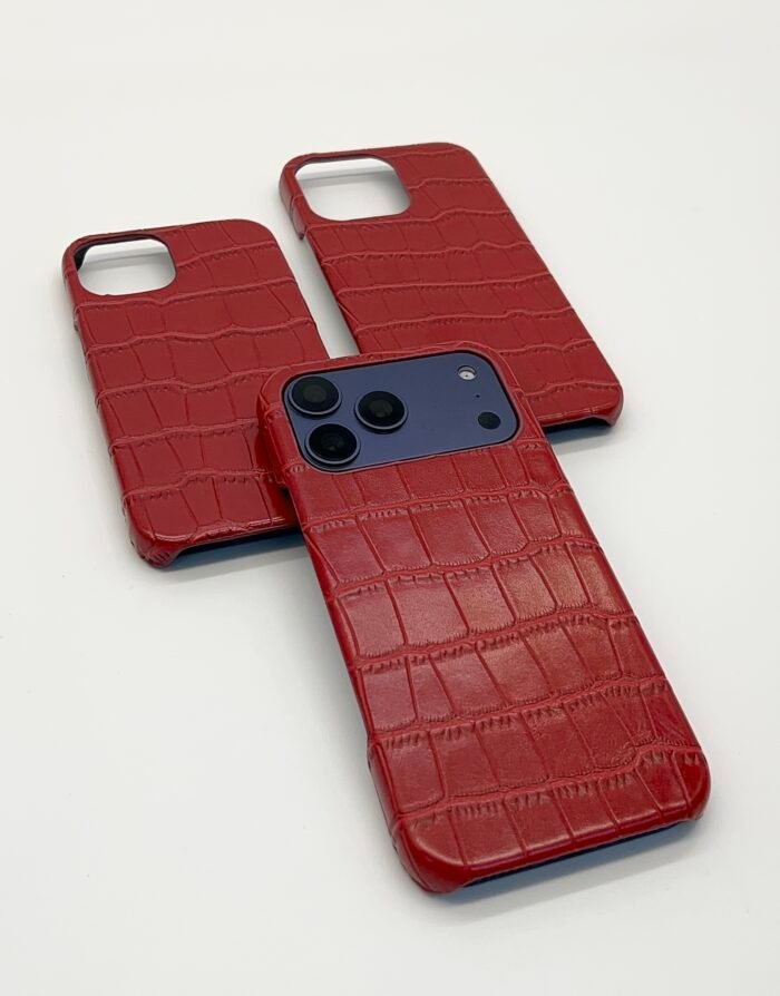 Timsah Patterned Case (Red)