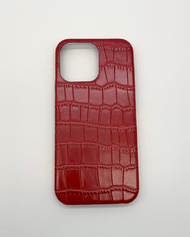 Timsah Patterned Case (Red)