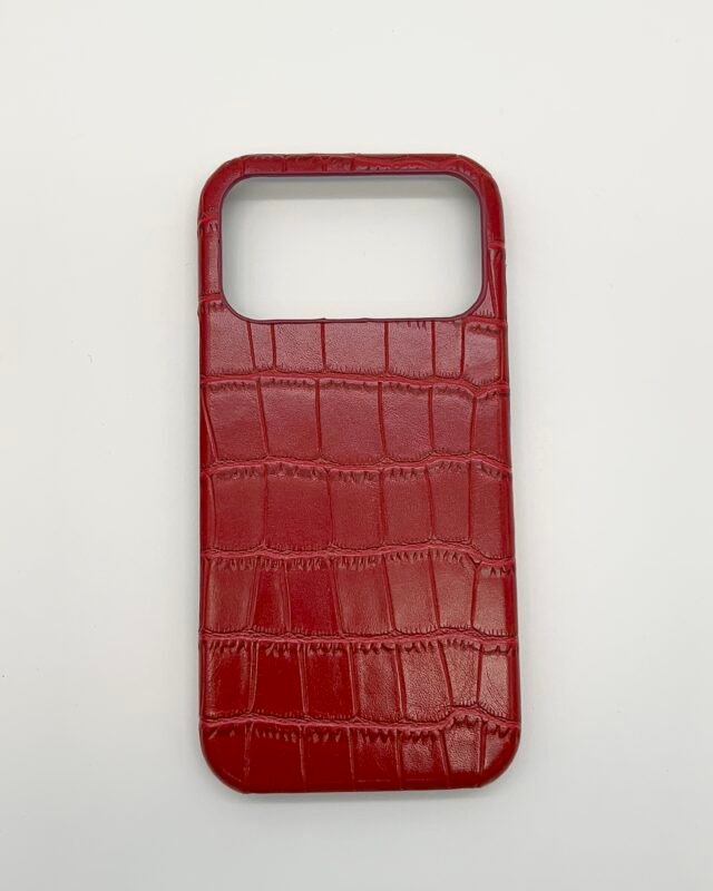 Timsah Patterned Case (Red)